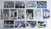 England tour to Australia 1998/99. A good selection of one hundred colour press photographs of action from Tests, one day internationals, tour matches, net practice etc. Players featured include the captains, Alec Stewart and Mark Taylor, also Shane Warne