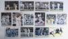 England tour to Australia 1998/99. A good selection of one hundred colour press photographs of action from Tests, one day internationals, tour matches, net practice etc. Players featured include the captains, Alec Stewart and Mark Taylor, also Shane Warne - 2