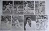 India tours to England 1983-1993. A good selection of thirty mono press photographs featuring India and England players in match action, etc. Four photographs signed by the featured player. Signatures are Ravi Shastri, Sunil Gavaskar (India), Graeme Hick - 3