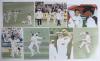 India tour to England 1996. A selection of thirty colour press photographs featuring India and England players in match action, post-match celebrations, presentations etc. A number of photographs signed by the featured player(s). Signatures include Anil K - 2