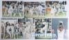 Pakistan tour to England 1996. A selection of thirty colour press photographs featuring Pakistan and England players in match action, post-match celebrations, presentations etc. Eight photographs signed by the featured player. Signatures are Inzamam-ul-Ha - 2