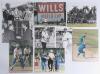 Cricket World Cups 1983-1996. Thirty original mono and colour press photographs of players and officials from the World Cups of 1983 in England, Australia/ New Zealand 1992, and India/ Pakistan 1996. Players featured include Willis, Cork, DeFreitas, White