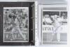 England 1980s/1990s. Brown binder comprising one hundred original mono and colour press photographs of England Test cricketers, of which fifteen are signed by the featured player. Signatures are David Gower, Graham Gooch, Martyn Moxon, Mike Atherton, Phil
