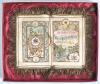 &lsquo;Cricket Match between the Australian Eleven and the Earl of Sheffield&rsquo;s Eleven 1896&rsquo;. A sumptuous silk luncheon menu produced for the visit of the Prince of Wales to the match played at Sheffield Park, Uckfield on the 11th to 13th May 1896. The exquisite
