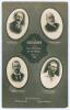 &lsquo;The Gregorys in the Test Matches of the World 1877 to 1921&rsquo;. Real photograph postcard with title in shield to centre, cameo images of &lsquo;David W. Gregory, Captain, 1st Test 1877&rsquo;, &lsquo;Edward J. Gregory, 1st Test 1877&rsquo;, &lsquo;Sydney E. Gregory, 53 Test matches&rsquo; and