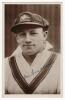Australian tour of England 1930. Excellent complete set of fifteen sepia real photograph plain back postcards of each member of the Australian touring party. Each player featured on the postcards has been taken head and shoulders, wearing Australian sweat - 2