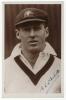 Australian tour of England 1930. Excellent complete set of fifteen sepia real photograph plain back postcards of each member of the Australian touring party. Each player featured on the postcards has been taken head and shoulders, wearing Australian sweat - 3