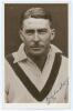 Australian tour of England 1930. Excellent complete set of fifteen sepia real photograph plain back postcards of each member of the Australian touring party. Each player featured on the postcards has been taken head and shoulders, wearing Australian sweat - 9