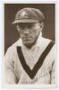 Australian tour of England 1930. Excellent complete set of fifteen sepia real photograph plain back postcards of each member of the Australian touring party. Each player featured on the postcards has been taken head and shoulders, wearing Australian sweat - 13