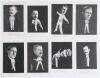 Australian tour to England 1905. Rare and early selection of eight early mono postcards from the &lsquo;Australian Cricketers&rsquo; series c.1905, four titled &lsquo;Sports Series&rsquo; the others &lsquo;Cartoon Series&rsquo;. Each depicts a full length photographic image of a member of t