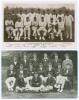 Australian tour to England 1912. Sepia real photograph postcard of the Australian touring party seated and standing in rows wearing cricket attire and caps. Rotary Series 9475A. Printed title and players names to lower border. Players include Gregory, Jen