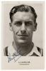 David Carpenter. Gloucestershire 1954-1963 and Barrie John Meyer. Gloucestershire 1957-1971. Mono real photograph postcards of each player, head and shoulders, with name and county printed to lower border. Signed in ink by both Carpenter and Meyer. Sporti
