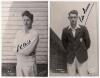 Kent. Brian Edrich and Peter Hearn. Two post-war mono real photograph plain back postcards, one of Brian Robert Edrich (Kent & Glamorgan 1947-1956), the other of Peter Hearn (Kent 1947-1956), both depicted three quarter length wearing cricket attire, Hear