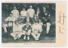 James &lsquo;Jimmy&rsquo; Iremonger. Nottinghamshire 1899-1914. Early mono real photograph postcard of the Nottinghamshire team c.1902 nicely signed in ink to the right margin, &lsquo;Yours faithfully, J. Iremonger&rsquo;. Iremonger&rsquo;s name neatly written to the image where he is