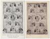 &lsquo;The All England Eleven 1905&rsquo;. Two similar early original mono postcards, both with cameos of England players set on an ornate background. Players featured on one are F.S. Jackson to the centre, surrounded by Arnold, McLaren, Lord Hawke, Rhodes, Tyldesley