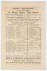 &lsquo;Gentlemen of England v. Players of England. John Lillywhite&rsquo;s Farewell Benefit&rsquo; 1871. Early single sided scorecard for the match played at the Royal Brunswick Ground, Hove, 14th- 16th August 1871. The scorecard with complete printed scores with the Gentl