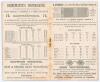 &lsquo;Hastings and St. Leonards Grand Cricket Week. Gentlemen v Players&rsquo; 1889. Early original 12pp &lsquo;Randle&rsquo;s Authorised Scorecard&rsquo; with complete printed scores for the match played at the Central Recreation Ground, Hastings, 16th- 18th September 1889. In a clo - 3