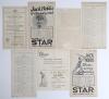 West Indies tour to England 1933. Seven official scorecards including for the two matches played in the England v West Indies Test series, and five tour matches. Scorecards are v Club Cricket Conference, Catford 3rd & 4th May, complete printed and handwri - 2
