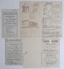 Australia tour to England 1938. Thirteen official scorecards for Test and tour matches, all with incomplete printed and/ or handwritten scores. Includes one rarer scorecard for the final match of the tour v Ireland at Dublin, 16th & 17th September, Austra - 4