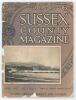 Sussex C.C.C. &lsquo;Brighton and Hove Annual Cricket Week&rsquo; 1909. Official souvenir programme produced by the Club for the matches played 26th August- 1st September 1909. 12pp landscape format programme with decorative limp cloth covers containing illustrated d - 5