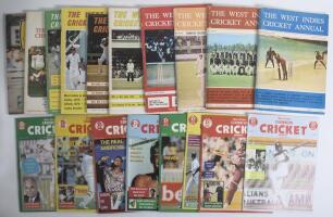 &lsquo;The West Indies Cricket Annual&rsquo;. Edited by Tony Cozier. Complete run of the annual from 1970 (first year of issue) to 1991 (last issue). Twenty two loose issues. Light wear to earlier issues, otherwise in very good condition. Sold with a near complete ru
