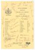 England tour to Australia 1978/79. Official programme/ scorecard for the one day tour match v Australian Capital Territory (ACT) and Districts played at the Manuka Oval, Canberra, 15th November 1978. Twenty four signatures in red ink to the programme of m