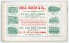 South Africa tour of England 1907. &lsquo;&rdquo;The Eventoscope&rdquo; Cricket Souvenir. South Africans v England. Complete list of fixtures&rsquo;. Edited by W. Smith Herbert. Published and printed by Gale & Polden Ltd, London & Aldershot 1907. 38pp plus adverts. Oblong shaped - 2