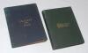 &lsquo;Cricket: A Weekly Record of the Game&rsquo;. Volumes XV nos. 413-436 (9th April to 17th September 1896) & XVI nos. 440-466 (28th January to 16th September 1897). Illustrated. Vol. XV bound in dark green cloth with titles in gilt. Titles and contents pages laid