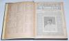 &lsquo;Cricket: A Weekly Record of the Game&rsquo;. Volumes XV nos. 413-436 (9th April to 17th September 1896) & XVI nos. 440-466 (28th January to 16th September 1897). Illustrated. Vol. XV bound in dark green cloth with titles in gilt. Titles and contents pages laid - 2