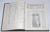 &lsquo;Cricket: A Weekly Record of the Game&rsquo;. Volume XVII. Numbers 470-499 (27th January to 22nd December 1898). Illustrated. Original publishers cloth with titles in gilt. Complete with title and contents pages to front and two photo supplements of 5th & 26th - 2