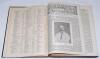 &lsquo;Cricket: A Weekly Record of the Game&rsquo;. Volumes XXI nos. 590-619 (30th January to 18th December 1902) & XXIV nos. 680-709 (26th January to 21st December 1905). Illustrated. Vol. XXI bound in later green cloth, Vol. XXIV bound in maroon quarter leather, gi - 3