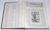 &lsquo;Cricket: A Weekly Record of the Game&rsquo;. Volumes XXIII nos. 650-679 (28th January to 22nd December 1904) & XXV nos. 710-739 (25th January to 20th December 1906). Illustrated. Both with title and contents pages to front. Vol. XXIII bound in original publish - 3