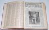 &lsquo;Cricket: A Weekly Record of the Game&rsquo;. Volumes XXVI nos. 740-769 (31st January to 19th December 1907) & XXVII nos. 770-799 (30th January to 24th December 1908). Illustrated. Both with title and contents pages to front. Vol. XXVI bound in red cloth, gilt - 2