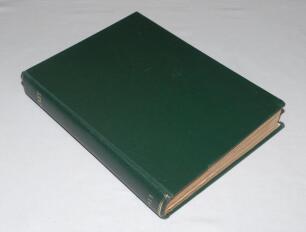 &lsquo;Cricket: A Weekly Record of the Game&rsquo;. Volume II (New Series). Numbers 31-60 (18th January to 17th December 1913). Complete with title and contents pages bound in to front. Illustrated. Bound in green cloth with gilt title to spine. Slight breaking to fr