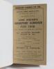 Wisden Cricketers&rsquo; Almanack 1908 and 1909. 45th & 46th editions. Bound in light brown boards with title and date in gilt to spine. The 1908 with good front original wrapper, lacking rear wrapper, the 1909 with poor front original wrapper, lacking rear wra