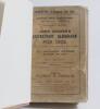 Wisden Cricketers&rsquo; Almanack 1908 and 1909. 45th & 46th editions. Bound in light brown boards with title and date in gilt to spine. The 1908 with good front original wrapper, lacking rear wrapper, the 1909 with poor front original wrapper, lacking rear wra - 2