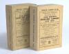 Wisden Cricketers&rsquo; Almanack 1934. 71st edition. Original paper wrappers. Odd minor fault otherwise in very good condition. Sold with a 1935 edition in original soiled and worn wrappers, internally good. Qty 2