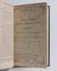 Wisden Cricketers&rsquo; Almanack 1876. 13th edition. Bound in brown boards, with original front wrapper, lacking original rear wrapper, with title and date in gilt to spine. Pages checked, complete. Some foxing to some pages throughout the book to a greater or - 2