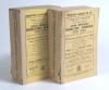 Wisden Cricketers&rsquo; Almanack 1927 and 1936. 64th & 73rd editions. Original paper wrappers. Both editions with facsimile spine papers otherwise in good condition. Qty 2