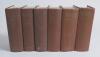 Wisden Cricketers&rsquo; Almanack 1959 to 1964. Original hardback editions. The 1959 edition with broken internal hinges at front and rear, the 1960 to 1963 editions with broken internal hinges to either front or rear, all with fading to either the front board 