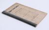 &lsquo;Sussex Cricket Battles&rsquo;. Alfred D. Taylor. &lsquo;Reprinted from the &ldquo;Hove Gazette&rdquo;&rsquo;, Emery & Son, Hove 1903. The original pink paper wrappers have been laid down to stiffened card with crude tape spine. The inside front board has a window cut in to reveal a d - 4