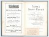&lsquo;Sussex County Cricket 1728-1923&rsquo;. Compiled by &ldquo;Leather Hunter&rdquo; A.J. Gaston. Brighton, third edition 1924. This &lsquo;Autograph edition bound in Art Linen&rsquo; is tipped in to original blue cloth covers with gilt title to front, original decorative card wrappers r - 2