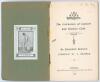 &lsquo;The Cricketers of Consett and District Club. An Illustrated Souvenir compiled by a member&rsquo;. John J. Raw. Published by the Mail & Leader, Newcastle upon Tyne 1907. Original paper wrappers. 83pp plus advertising. This was a presentation copy to C.B. Fry wi - 2