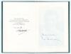 &lsquo;Peter Sainsbury. An Appreciation&rsquo;. John Arlott. Boscombe Printing Co. Ltd 1965. Privately printed. 10 pages. Limited edition of fifty copies produced for Peter Sainsbury&rsquo;s Benefit Fund of which this is no. 31, signed by the author Arlott to the limitatio - 2
