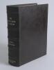 &lsquo;The Jubilee Book of Cricket&rsquo;. K.S. Ranjitsinhji. Edinburgh 1897. Limited edition of 350 copies signed by Ranjitsinhji, this being number 345. Hand made paper, other edges untrimmed. Rebound in full black leather (?) with new end papers. Padwick 467. Some