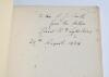 &lsquo;The Crisis in Cricket and the &ldquo;Leg Before Rule&rdquo;&rsquo;. Robert Henry Lyttelton. London 1928. Original card wrappers. Presentation copy with dedication in ink to the front endpaper &lsquo;To &lsquo;E.J. [&lsquo;Tiger&rsquo;] Smith from the Author&rsquo;, nicely signed by Lyttelton and dated - 2