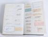 General cricket histories. Seven titles, the majority hardbacks with dustwrappers. &lsquo;The Story of Warwickshire Cricket&rsquo;, Leslie Duckworth, London 1974, with twenty eight signatures of players on pieces laid down to rear pages including R.E.S. Wyatt, B.E. F - 2