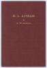 &lsquo;The Compleat Cricketer. A short sketch of H.S. Altham&rsquo;. E.W. Swanton. Bournemouth 1960. Limited edition of twenty five copies, this being number 18, signed by Altham and Swanton. Bound in maroon cloth, gilt title to front cover. Padwick 7284. Very good c - 2