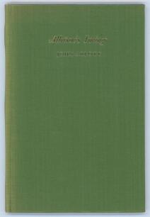 &lsquo;Alletson&rsquo;s Innings&rsquo;. John Arlott. First edition London 1957. Original green cloth, gilt title to front and spine. Limited edition number 173 of 200 produced, signed by Arlott. Minor light fading to boards otherwise in good/ very good condition.