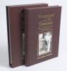 &lsquo;Trumper across the Tasman. The 1914 Australian Tour of New Zealand&rsquo;. Peter Schofield & Ric Sissons. Boundary Books, Childrey 2025. Full maroon leather with slipcase. Limited edition no. 85 of 110 copies produced of which 100 were for sale. Signed to the 